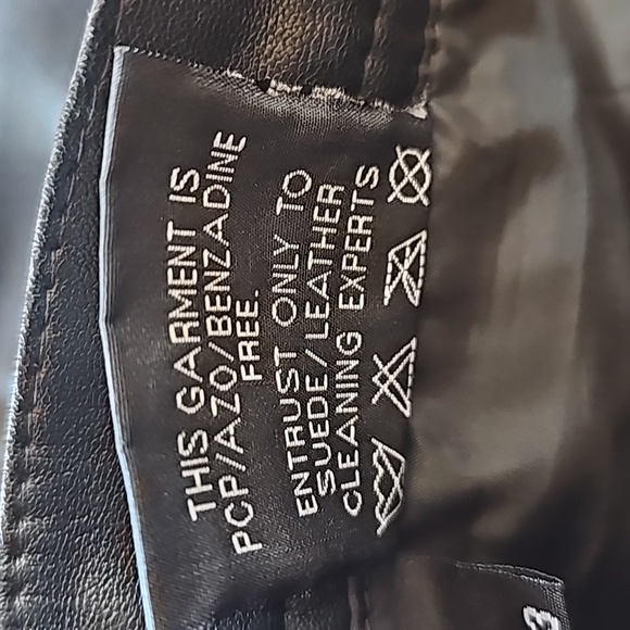 Vintage Leder Company high quality genuine leather pants from Germany 90s 33x29 - Picture 13 of 13